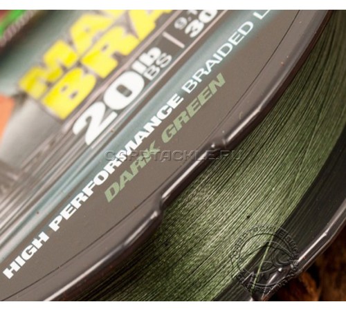 Шнур маркерный Korda Marker Braid 300м 20lb Dark Green